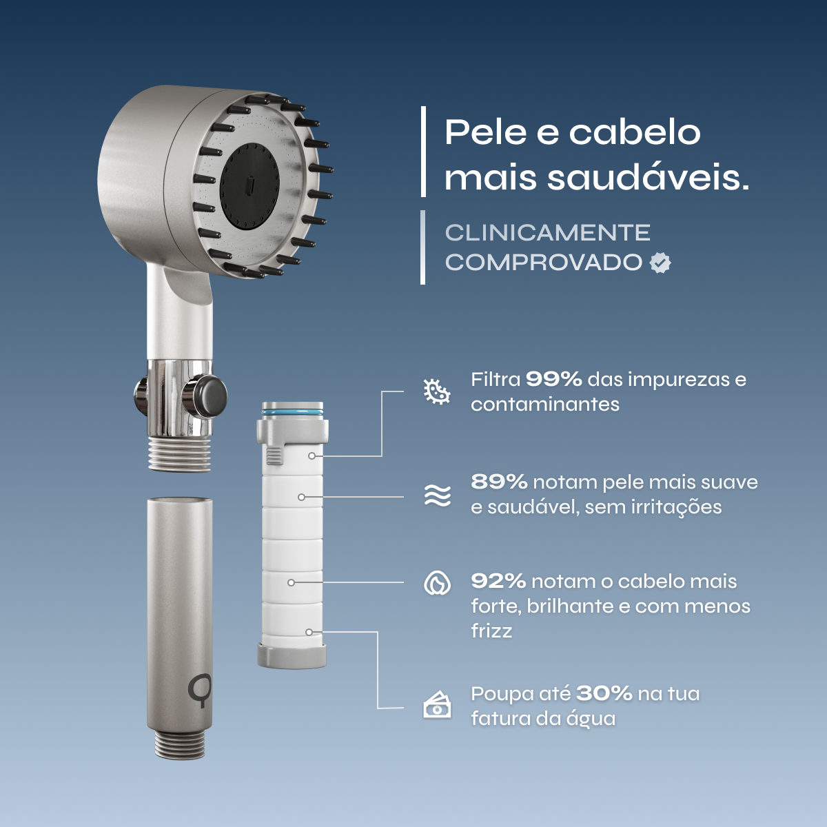 Chuveiro Multifunções NAQUA
